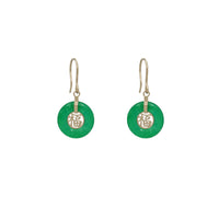 Happiness Jade Earring (14K)