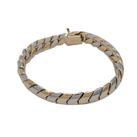 Two-Tone Fancy Bracelet (14K).
