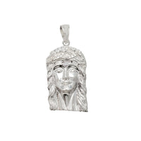 Jesus Head Pendant (Silver)