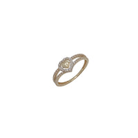 Zirconia Heart Ring (14K)