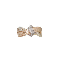 Tricolor Zirconia Ring (14K)