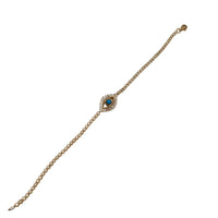 Diamond Evil Eye Bracelet (14K)