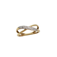 Diamond Infinity Ring (10K)
