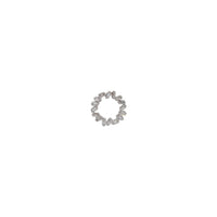 Baguette Round Pendant (10K)