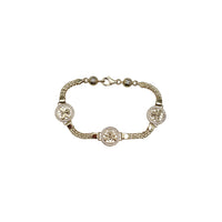 Butterfly Bismark Link Bracelet (14K)