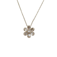 Diamond Flower Fancy Necklace (14K)