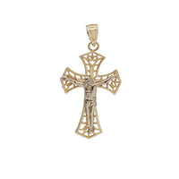 Fancy Cross Pendant (14K)