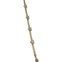 Heart Bismark Bracelet (14K)
