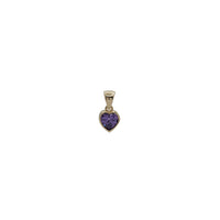 CZ Heart Pendant (14K)