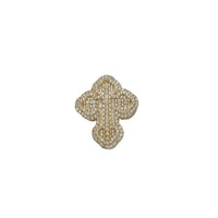 Baguette Cross Ring (14K)