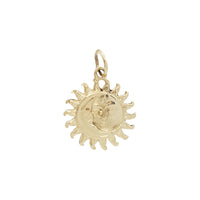 Sun and Moon Pendant (14K)