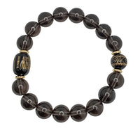 Obsidian Bracelet (Silver)