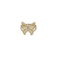 Wispy Butterfly CZ Ring (14K)