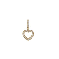 Zirconia Heart Pendant (14K)