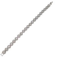 Zirconia Fancy Bracelet (Silver)