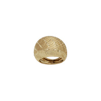 Diamond-Cut Ring (14K)
