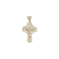 Filigree Crucifix Cross Pendant (14K)