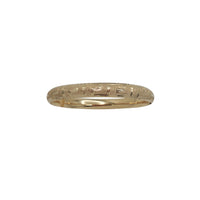 Diamond Cut Bangle Bracelet (14K)