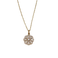Baguette Flower Fancy Chain (14K)