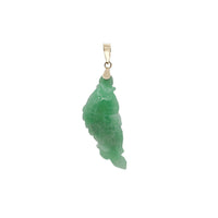 Jade Fish Pendant (14K)