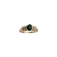 Emerald Diamond Lady Ring (14K)