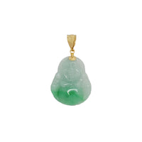 Jade Buddha Pendant (14K)