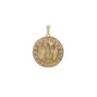 Zirconia Caridad del Cobre pendant (14K)