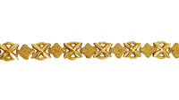 Diamond-Cut Fancy Bracelet (24K)