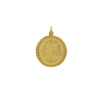 Round Happiness Pendant (24K)