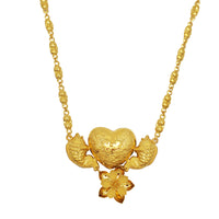 Dragon With Phoenix Fancy Necklace (24K)