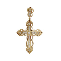 Diamond Cross Pendant (14K)