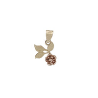 Tricolor Rose Pendant (14K)