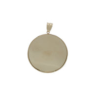 Plain Round Picture Pendant (14K)