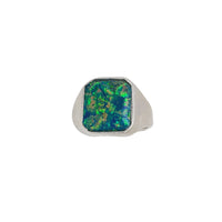 Opal Signet Ring (Silver)