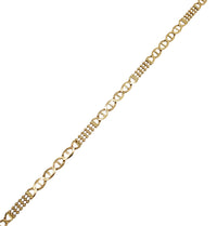 Mariner Ball Fancy Anklet Bracelet (14K).