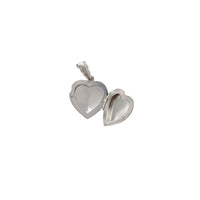Heart Locket Pendant (Silver)