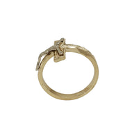 Crucifix Cross Ring (14K)