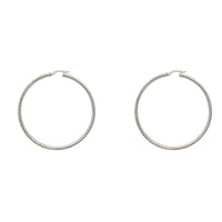 Hoop Earrings (Silver)