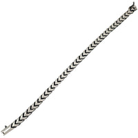 Antique-Finish Bracelet (Silver)