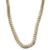 Solid Monaco Chain Yellow Gold (14K)