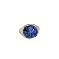 Lapis Signet Ring (14K)