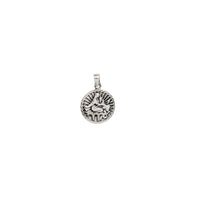 Zodiac Sign Virgo Pendant (Silver)
