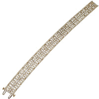 Diamond Loom Tennis Bracelet (14K)