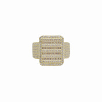 Iced-Out Griller CZ Ring (Silver)