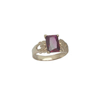 Zirconia Pinky Ring (14K)