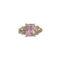 Zirconia Pinky Ring (14K)