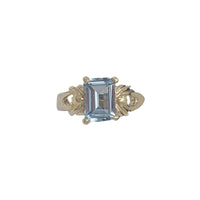 Zirconia Pinky Ring (14K)
