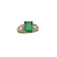 Zirconia Pinky Ring (14K)
