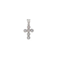 Zirconia Cross Pendant (Silver)