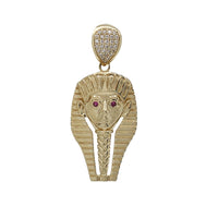 Zirconia Pharaoh Pendant (14K)
